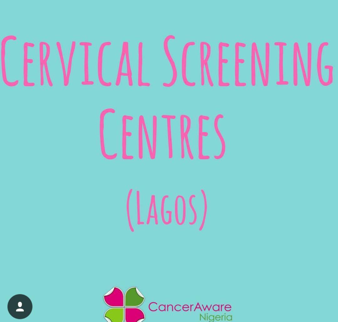 List of Cervical Cancer Screening Centres in Lagos, Free and Paid (with costs).